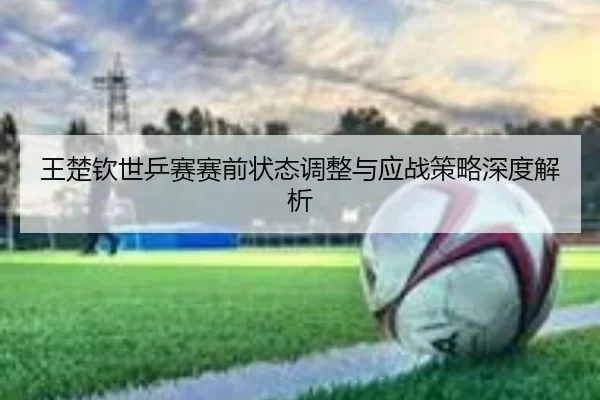 王楚钦世乒赛赛前状态调整与应战策略深度解析